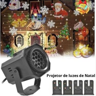 Imagem de Projetor Refletor Natal Laser Luz De Led Palco Interior - Maxbom