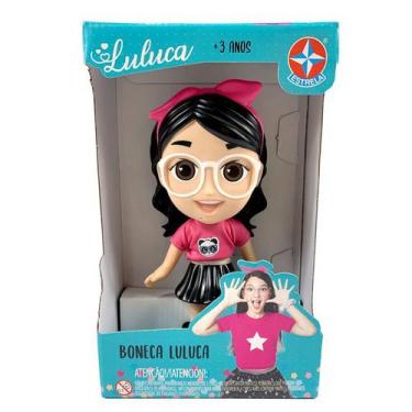 Boneca Luluca C/ Som Estrela Vinil Articulada 30cm Envio 24h