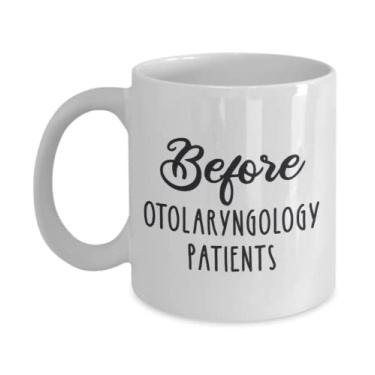 Imagem de Caneca de café otorrinolaringologista, ideia de presente para otorrinolaringologistas, presente para médicos, ideia de presente para pacientes otorrinolaringologistas, presente para otorrinolaringologistas, ideia de presente de cesta de Natal de aniversário