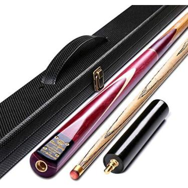 Imagem de Taco De Sinuca Inglês Com Pontas De Taco De 10 Mm Feito À Mão Taco De Bilhar 145 Cm 19 Onças,YUYANAIAI