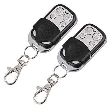 Imagem de Kit 2 Controle Remoto Cópia Copiar Duplicador Clone Clonador Copiador Alarme Carro Veículo Motor Portão Porta Eletrônico Garagem Casa Residência Condomínio todo Brasil Top