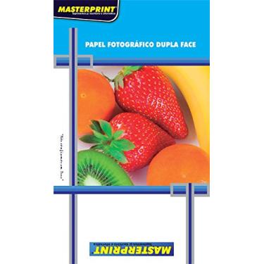 Imagem de Masterprint 302010037, Papel Fotográfico, Inkjet, A4, Glossy, Dupla Face, 220 g, Multicor, Pacote de 20