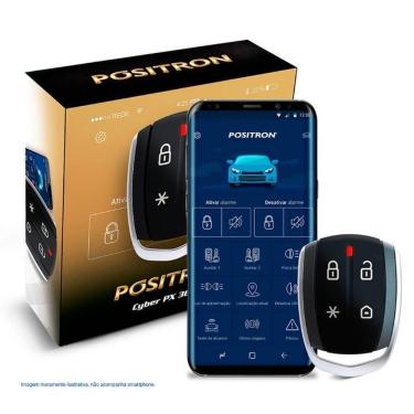 Imagem de Alarme Automotivo Pósitron Cyber PX 360BT Bluetooth Presença Universal