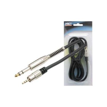Imagem de Cabo MXT P10 Estéreo + P2 Estéreo Dourado 1,8 Metros - CB0436