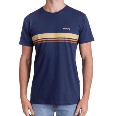 Imagem de Camiseta Billabong Stripe Marinho - Masculina