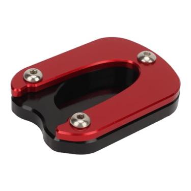 Imagem de Pedal de p¨¦, Almofada de Suporte de Motocicleta, Liga de Alum¨ªnio, Substitui??o de Descanso de p¨¦ para Enfield Meteor 350 2021-2023 (Vermelho)