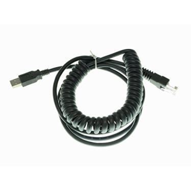 Imagem de Arkscan® Cabo USB para scanner de código de barras Motorola Symbol CBA-U12-C09ZAR (3M / 9FT Coiled)