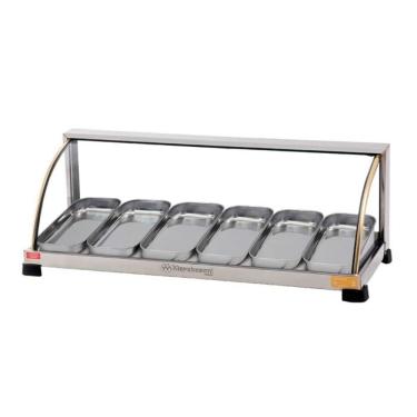 Imagem de Estufa para Salgados 6 Bandejas Linha Ouro Marchesoni