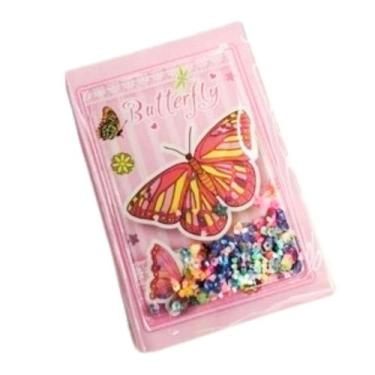 Imagem de Caderno Butterfly Kawaii Com 60 Folhas Pautada - Lns