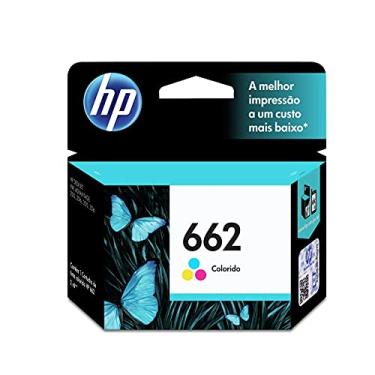 Imagem de Cartucho HP 662 Colorido Original (CZ104AB) Para Impressora DeskJet 2516, 3516, 3546, 2546,1516, 4646, 2646
