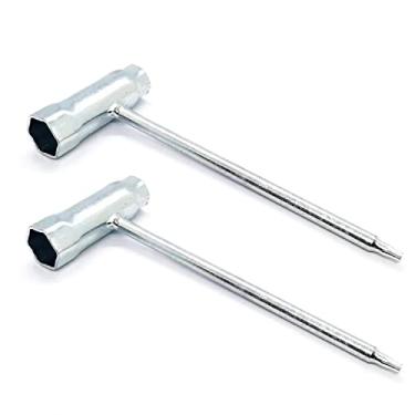 Imagem de Substituição Torx T-Wrench 705-594 para Dolmar: 940 827 000, Hilti: 395648, Husqvarna: 506382601, Makita: 78202533 (pacote com 2)