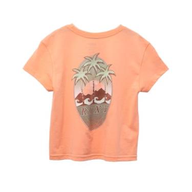 Imagem de Roxy Camiseta de gola redonda Boyfriend para meninas, Arcanos de salmão 241, 10