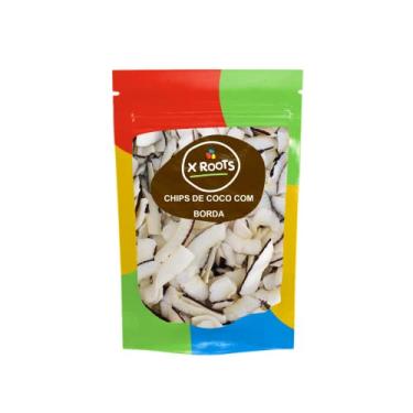 Imagem de Chips de Coco Sem Açucar com Borda 1kg - X Roots