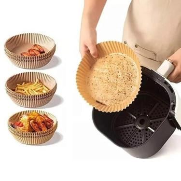Imagem de Forma Descartavel Para Air Fryer 50 Un Forro Antiaderente - Top Rio