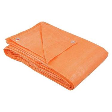 Imagem de Lona polietileno 5x3m laranja 100 micras - Belfix