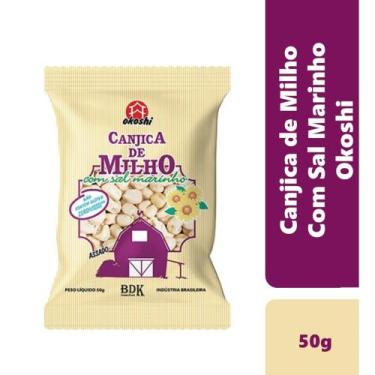 Imagem de Canjica de Milho c/Sal Marinho 50g Okoshi 
