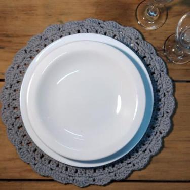 Imagem de Kit 12 Souplast Jogo Americano em  Croche Artesanal - Love Baby Enxova