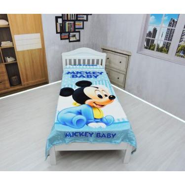 Imagem de Manta Cobertor Mickey Baby Solteiro Ultrasoft Macia Infantil - Fantasi