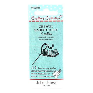 Imagem de John James Crafter's Collection Crewel Embroidery Needles Assorted Sizes