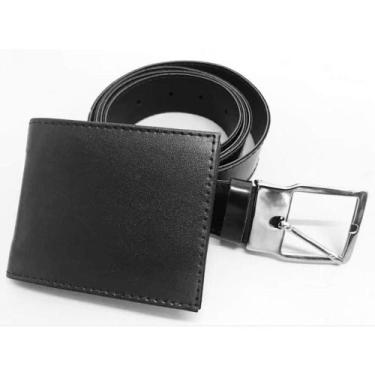 Imagem de Carteira Masculina Clássica Minimalista + Cinto Casual - Mila Marques,
