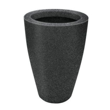 Imagem de Vaso malta cone 43 x 76 cm preto - BLACK - Vasart