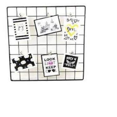 Imagem de Memory Board Porta Fotos Mural De Fotos ,Tela, Grade Aramada, Painel D