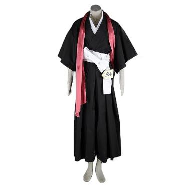 Imagem de ZBQYGO Anime Matsumoto Rangiku Cosplay Costume Women Kimono Halloween Black(L)
