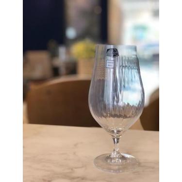 Imagem de Unidade de  taça cerveja em cristal Bohemia Tulipa Opitic 540ml