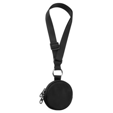 Imagem de CaSZLUTION- Estojo de transporte compatível com Pokémon GO Plus + 2023, estojo protetor portátil com chaveiro e alça de pescoço, pequeno estojo de armazenamento de nylon para Nintendo Pok