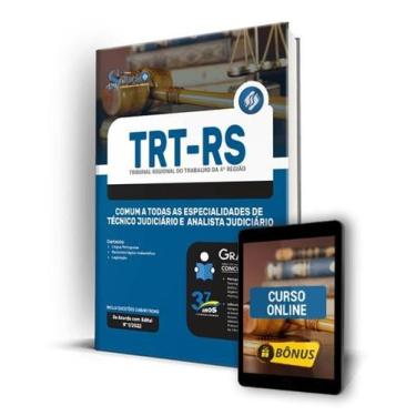 Imagem de Apostila TRT-RS - Comum a Todas as Especialidades de Técnico Judiciári