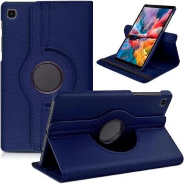 Imagem de Case Giratoria Para Tablet Galaxy Tab A7 Lite 8.7 - Pop Shope, Azul-Ma