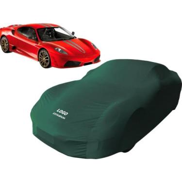 Imagem de Capa Para Cobrir Carro Ferrari F430 Tecido Helanca - Mz, Verde