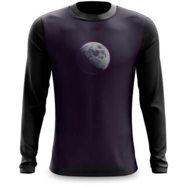 Imagem de Camiseta Manga Longa Lua Quarto Minguante - FABRIQUETA, XG