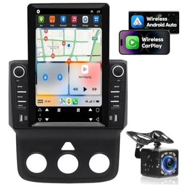 Imagem de Alikali Estéreo automotivo de 9,7 polegadas com Carplay Android Auto para Dodge RAM 1500 2500 3500 4500 5500 2013-2019 Double Din Android 12 Receptor de rádio automotivo com WiFi GPS Navigation Backup