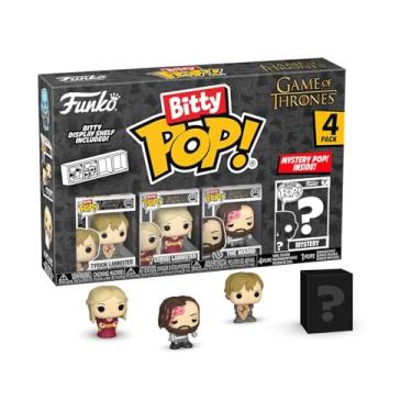 Imagem de Funko Pop Bitty: Game of Thrones - Tyrion Lannister, Cersei Lannister, The Hound, & Mystery Chase Figure - (Styles May Vary) and A Surprise Mystery Mini Figure - 0.9 Inch (2.2 Cm) Collectable