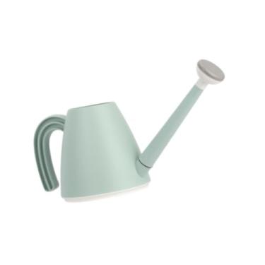 Imagem de Generic Rega pode Regar o potenciômetro com cabeça do aspersor com punho a água longa do bico 1.8L pode bocal removível para o potenciômetro do plantador, Azul