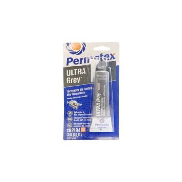Imagem de Cola Silicone Alta Temperatura Permatex Ultra Grey 85G - Itw Permatex