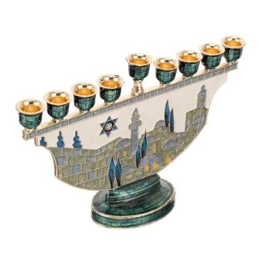 Imagem de Candelabro 9 Velas - Menorá - Hanukkah Chanukiá De Israel