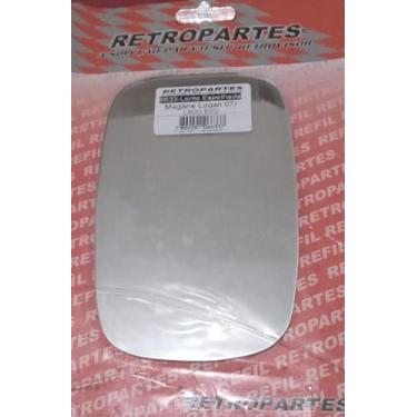 Imagem de Lente para Espelho Retrovisor Lado Esquerdo, Compatível com Renault Megane 2008-2012, Sem Base