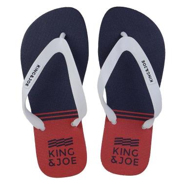 Imagem de Chinelo Infantil Masculino King&Joe Bicolor Azul - CH09009K-Masculino