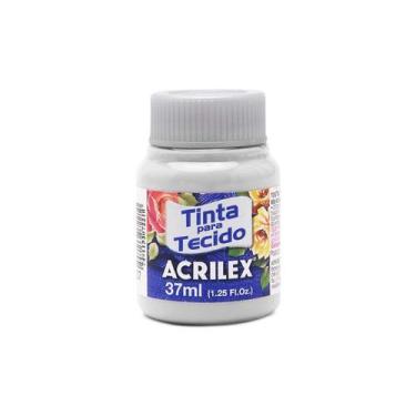 Imagem de Tinta Para Tecido Acrilex Fosca 37ml Escolha a Cor, 627 - CINZA CLARO