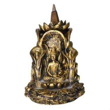 Imagem de Porta Incenso Cascata E Vareta Fumaça Invertida Buda Hindu - Grupo Sti