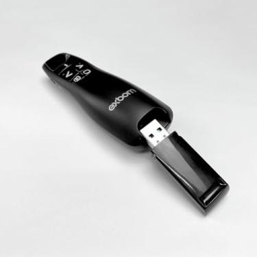 Imagem de Apresentador Passador de Slides Sem Fio com Laser 30m Alcance 2.4G Profissional Receptor USB Wireless