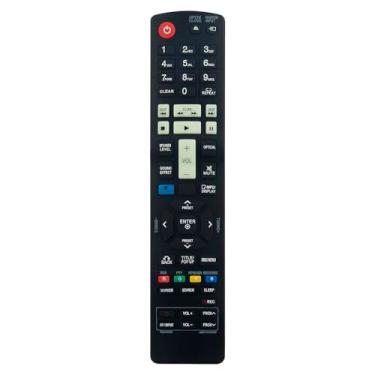 Imagem de AKB73355603 Controle remoto de substituição compatível com LG FX165DAB FX166 FXS166V 3D Blu-ray Micro Hi-Fi System