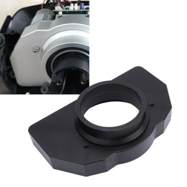 Imagem de Sede do Suporte para Suporte do Volante do Volante de Corrida, Reparo e Modificação do Volante de Liga de Liga de Alumínio para G25 G27 G29 G920 G923, Experiência de Jogo (Preto)