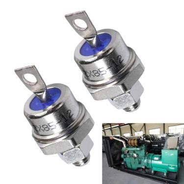 Imagem de 10pcs Retificador Espiral Diodo 40a Diodo Gerador de Reposição Partes de Substituição do Chassi Diodo Montagem Diodo Par Base de Ferro para Carregamento de Bateria Fonte de