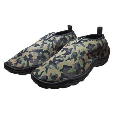 Imagem de Sapatilha Infantil Aquática Para Pesca Trilha Tratorado Camuflada