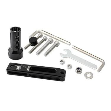 Imagem de Adaptador de freio dobrável Suporte de conversão de rack V Freio para conversor de freio Suporte de, Preto