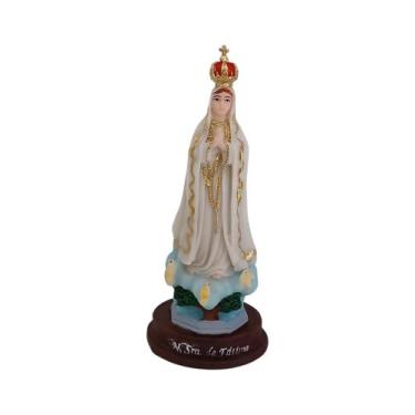 Imagem de Imagem de Nossa Senhora de Fátima 12cm resina - R&S