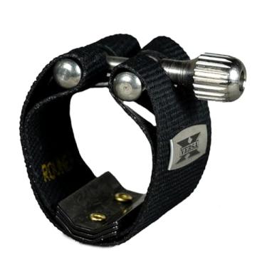 Imagem de Rovner Ligadura e tampa de plástico para clarinete Bb - Ligadura Versa X para bocal de borracha rígida (X-1R)